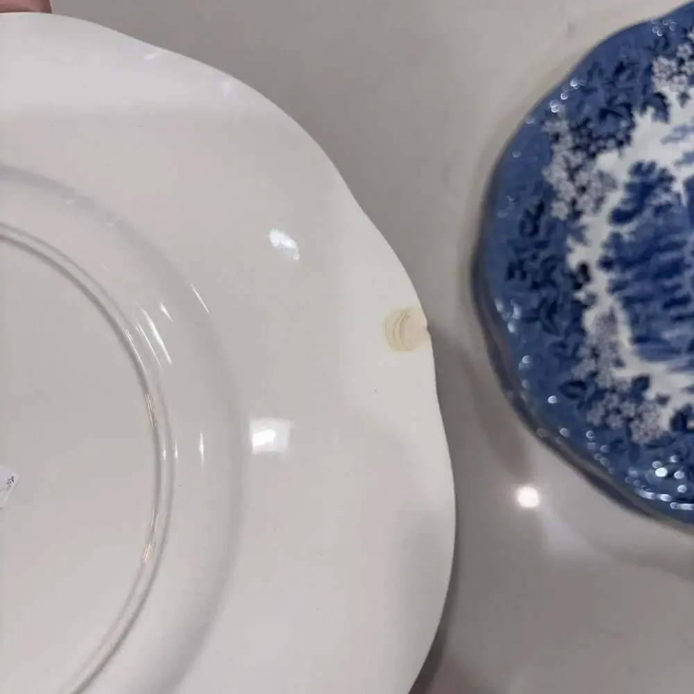 Vintage J & G Meakin Romantic England Haddon Hall Dinner Plate Set Of 5